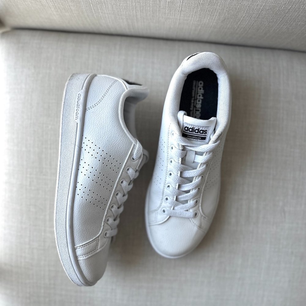 Adidas NEO Women’s Cloudfoam Advantage Sneakers Sz 8.5